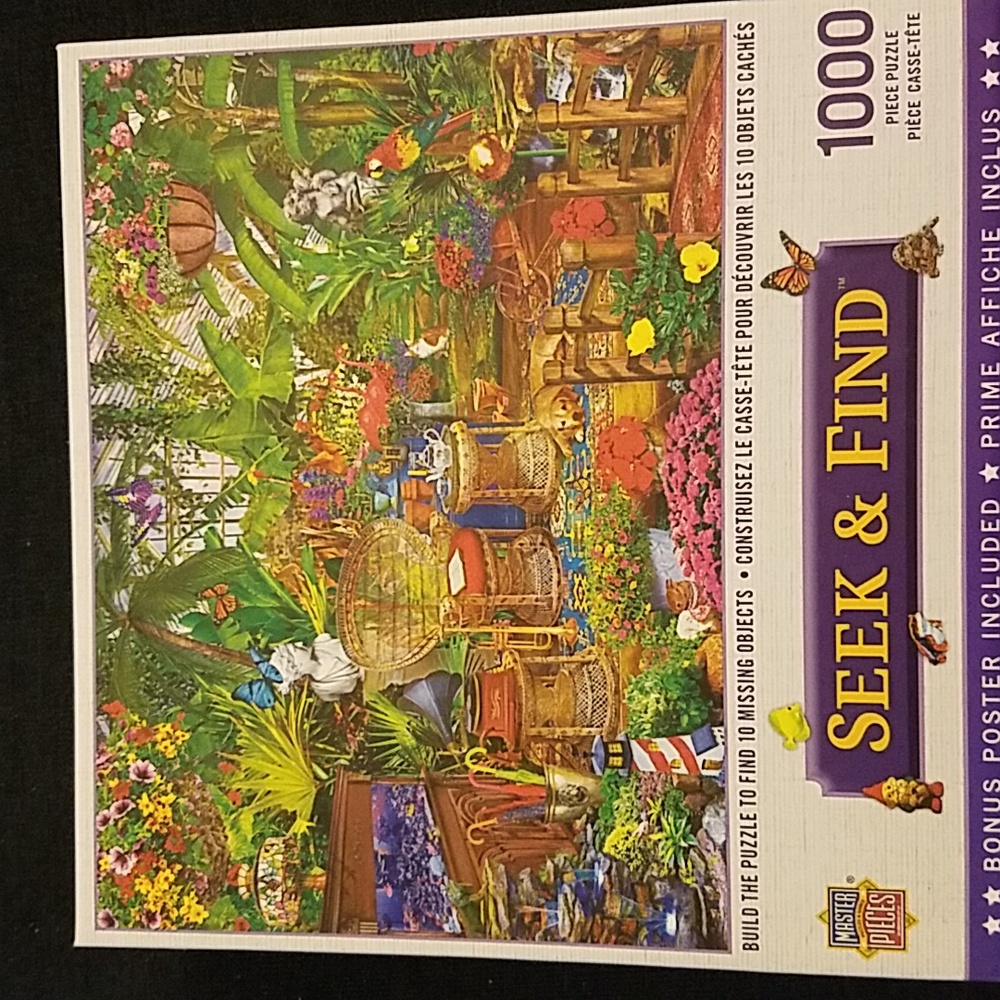 Master Pieces 1000 piece Seek and Find Puzzle